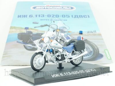 1:24 IZh 6.113-020-05 Polizei Motorrad Modimio 5 S Molice Motorcycle UdSSR OVP