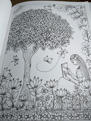 NEW!Adult Coloring Belles and Blossoms Coloring Booo 30+ pages Krista Bousquet - Imagen 7 de 8