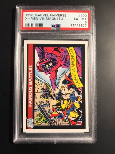 1990 Marvel Universe PSA Graded Cards Impel - Pick - Picture 128 of 219