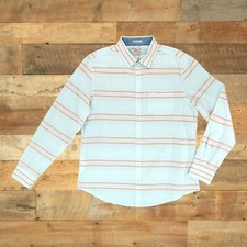 Penguin by Munsingwear Heritage Slim Fit Men's Shirt Long Sleeve Stripes Size L