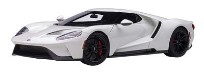  Autoart 1/18 Ford GT 2017 White Completed 