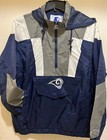 Los Angels RAMS STARTER Hooded Half Zip Pullover Jacket -Light Weight Jacket