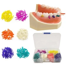 Dental Wooden Wedges Fixing Restoration Interdental Contoured Wedge Tooth Gap