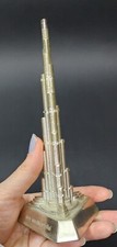 Mini 3D Metal Burj Khalifa  Vintage Model A Decorative Masterpiece Strass Detail
