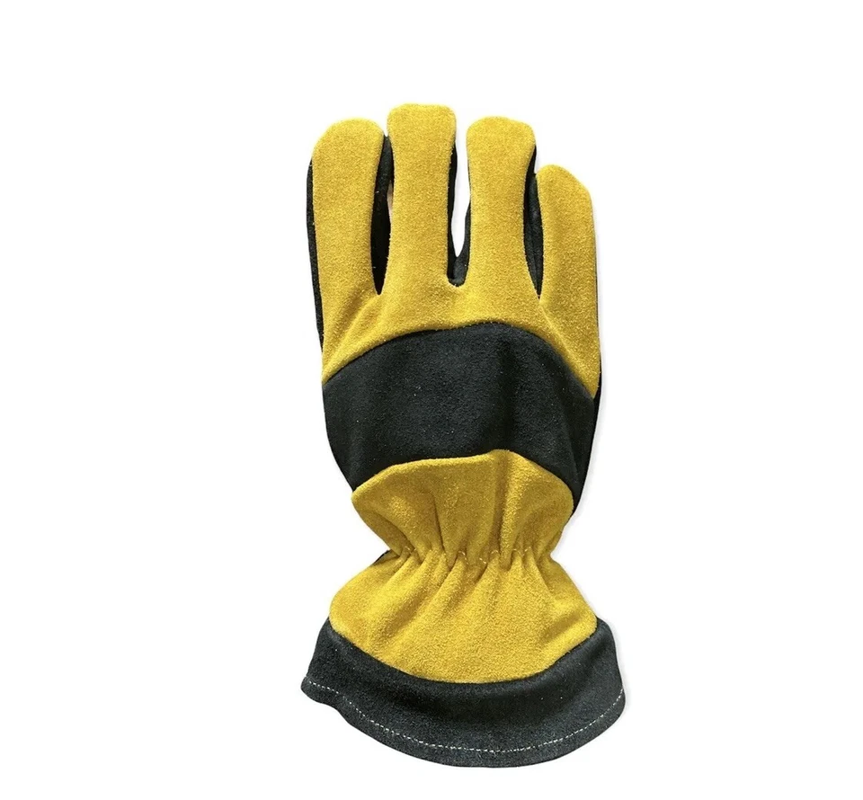 Guantes de cuero de vaca de bombero Guantes estructurales de bombero Foto 4 de 4