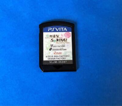 PlayStation Vita - hana Yunano Hana Spring ! PS Vita JP cartridge only PSV From Japan USED