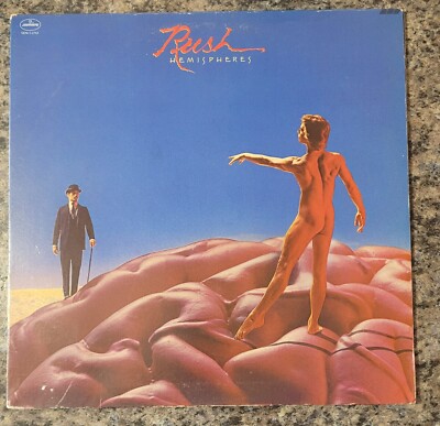 RUSH Hemispheres 1978 Vinyl SRM-1-3743 LP Record