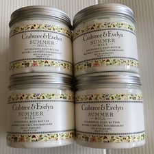 Crabtree Evelyn SUMMER HILL Nourishing Body Butter 4 12.7oz CREAM Lotion NEW