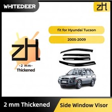 Fits Hyundai Tucson 2005-2009 Thickened Window Visor Sun Rain Deflector Guard Fits Hyundai Tucson 2005-2009 Thickened Window Visor Sun Rain Deflector Guard