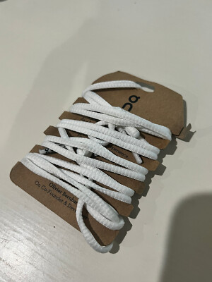 on cloud laces white color Replacement Sneakers Laces