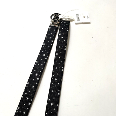 NWT Original MICHAEL KORS Signature Reversible Belt Stars Medium Black 29556235C Michael Kors 556235C Womens Reversible Black /Brown Logo  main image 4