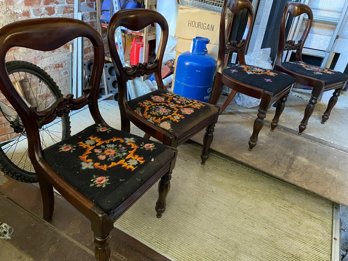 Ebay dining chairs vintage sales