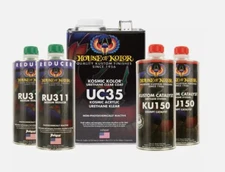 House of Kolor UC35 Kosmic Klear Clearcoat Gallon Kit w 2 QTs Catalyst & Reducer