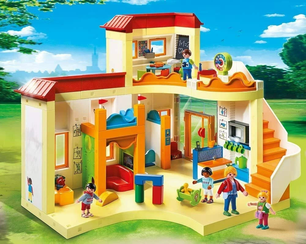 PLAYMOBIL City Life 5567 PLAYMOBIL Sunshine Preschool, for Children Ages 4 |