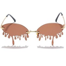 Unique Tears Vintage Steampunk Sunglasses 8 Colors 