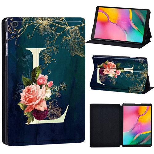 Initial Leder Ständer Abdeckung Hülle für Samsung Galaxy Tab A7/A7 Lite/A8/A9/A9 Plus - Bild 18 von 32