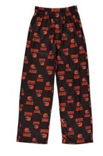 Boys Girls CLEVELAND BROWNS Pajamas Sleep Pants Size 4/5 NWT Football Youth