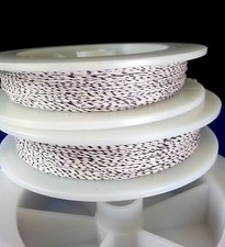  1 White w/ Burgundy Genuine Irish Linen Single Pool Billiard Cue Wrap