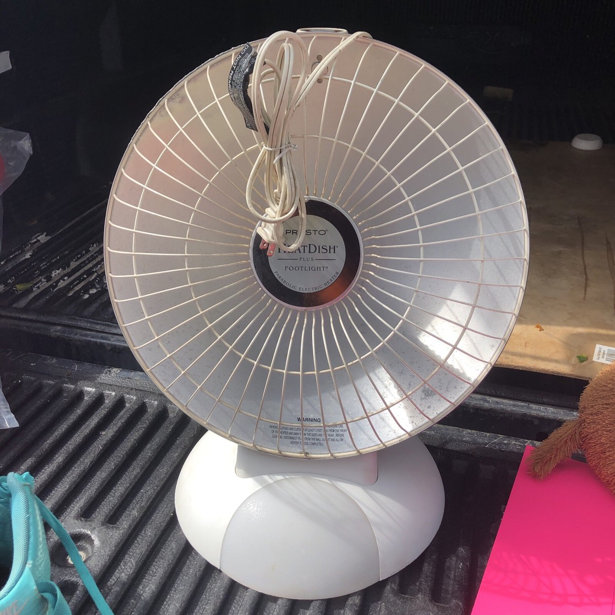 Dish Plus Footlight Presto Heat Dish Heater White Presto Heat Dish