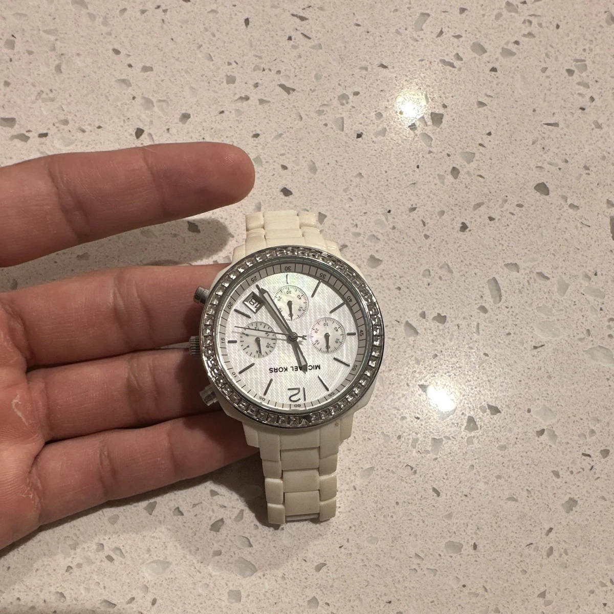 Michael Kors White Ceramic Watches for sale - eBay
