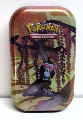 Pokémon Mini Tin Box Sammelkartenspiel Scarlet and Purple   Tale of the Nebula