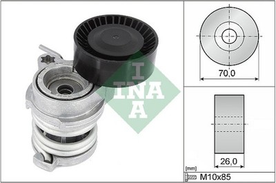 Schaeffler INA Riemenspanner Keilrippenriemen 534 0708 10 für BMW E87 E81 E90 X3