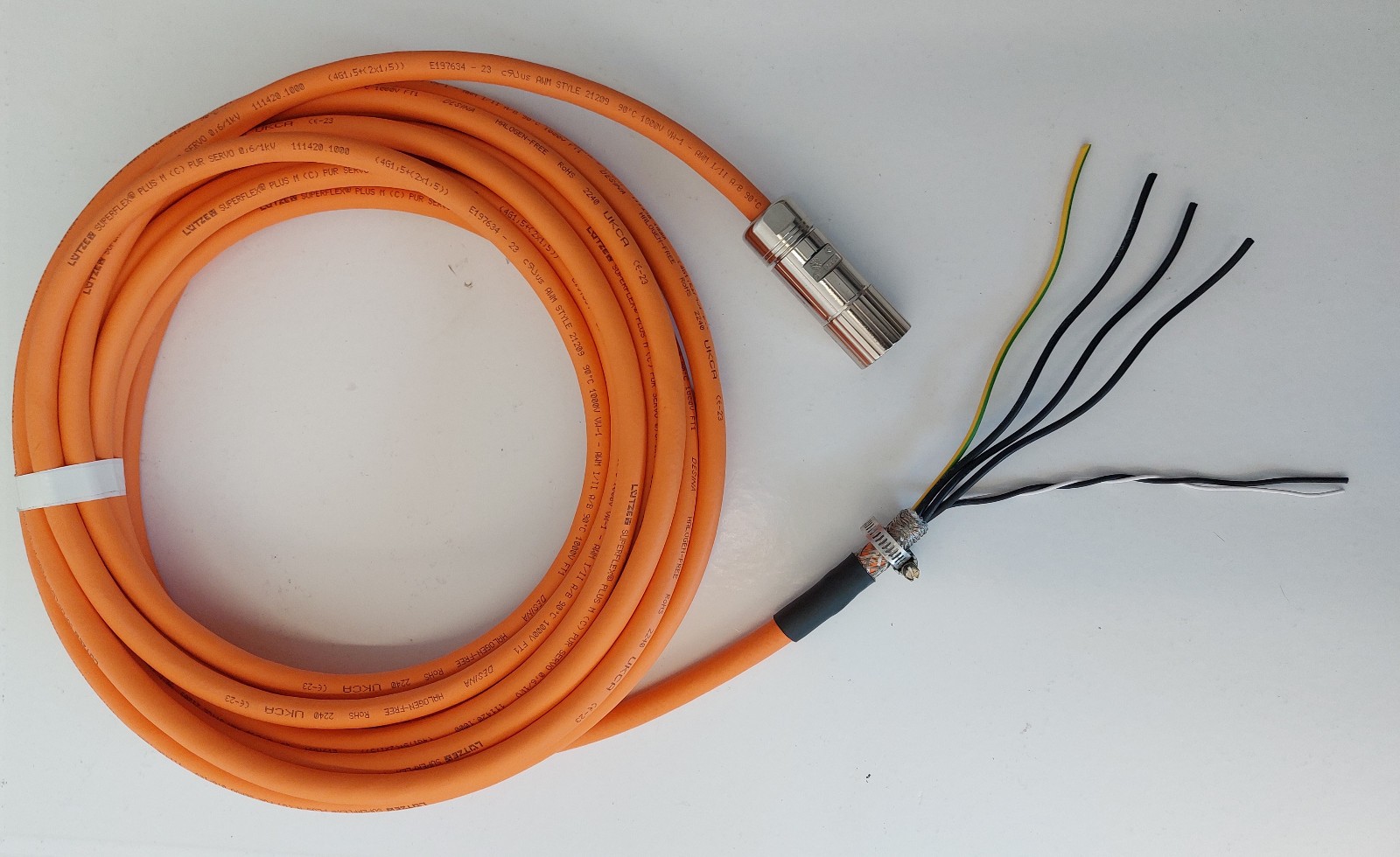 Câble Siemens Simodrive 4x1.5 avec ligne de frein intégrée