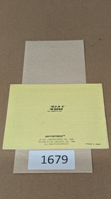 Air Fortress - Nintendo NES- Manual Only **NO GAME!