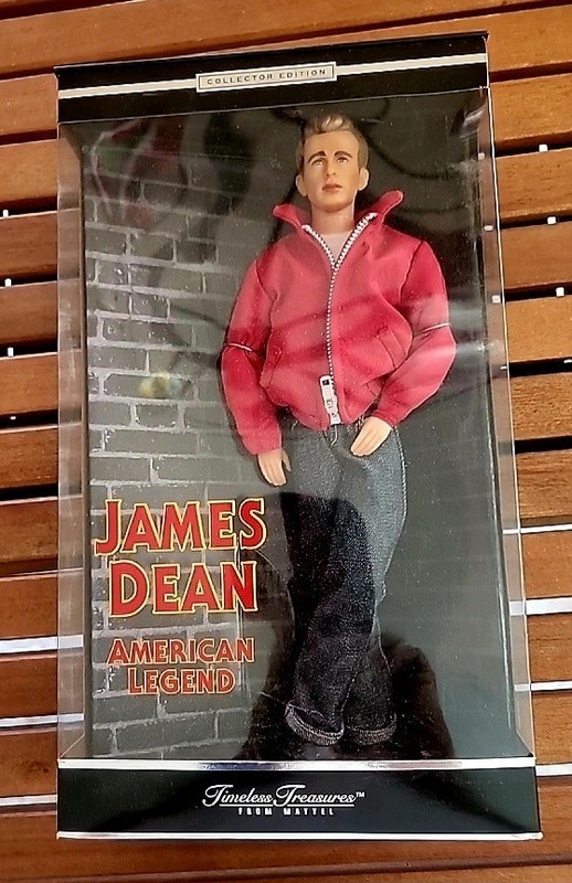 JAMES DEAN MATTEL DOLL  AMERICAN LEGENDS VINTAGE 2000 TIMELESS TREASURES NRFB