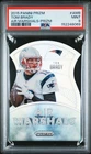 2015 PANINI PRIZM AIR MARSHALS PRIZM #AM8 TOM BRADY PSA 9