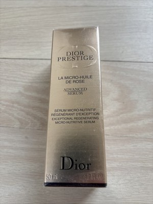 Dior Prestige La Micro Huile de Rose Advanced Serum 50ml/1.7oz New Sealed Box