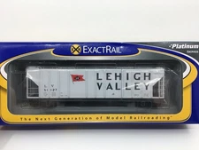 HO Exactrail Lehigh Valley Bethlehem 4462 3-Bay Covered Hopper LV #51127