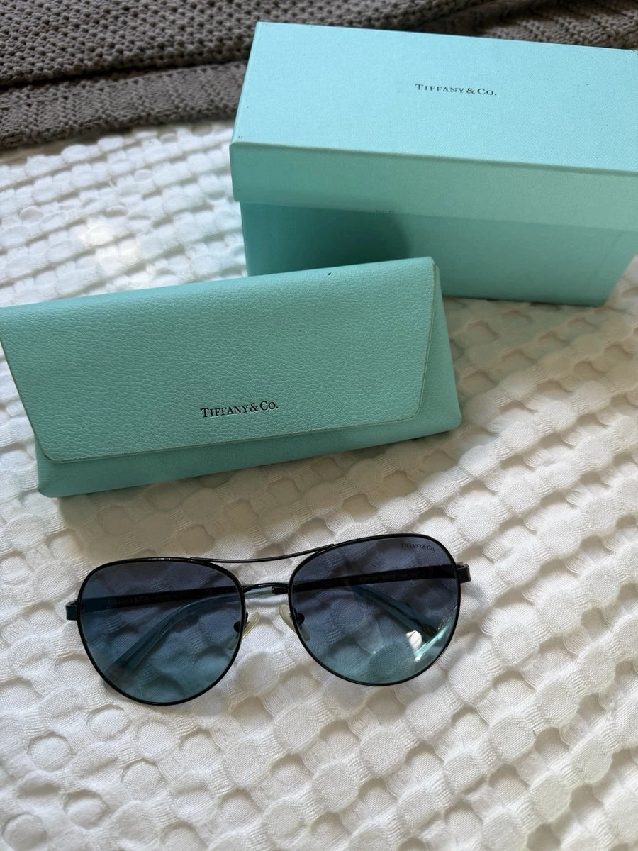 Tiffany & Co. Black Aviator Sunglasses for Women for sale | eBay