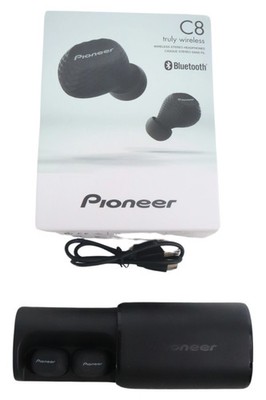 PIONEER C8 In-Ear-Kopfhörer Schwarz Truly Wireless Bluetooth Kopfhörer