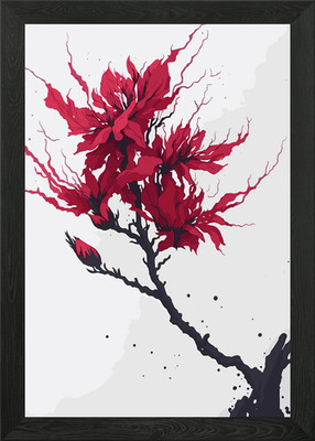 Azalee gerahmtes Wandbild Poster Leinwanddruck Bild