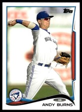 2014 Topps Pro Debut Andy Burns #139 Dunedin Blue Jays