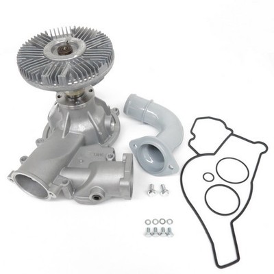 Us Motor Works Engine Water Pump With Fan Clutch P N Mck1024