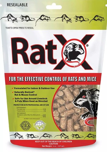 EcoClear Products 620100-6D RatX ganz natürlich ungiftig humane Ratte und Maus geritten