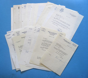 Lot of 65 Autographs Signatures Congress Senate House Governors Mix Political