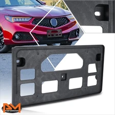 For 18-20 Acura Tlx Front Bumper Tow Hook License Plate Mounting Bracket Holder