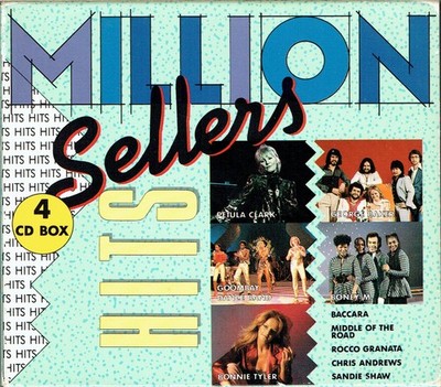 (4CDs) Million Sellers - Zager & Evans, Harpo, Amanda Lear, The Cats, Smokie