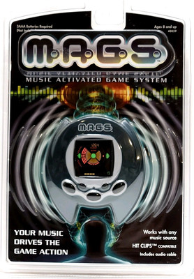 Hasbro MAGS Music Activated Game System Pocket Hand Held,  Vintage 2001, Ages 8+
