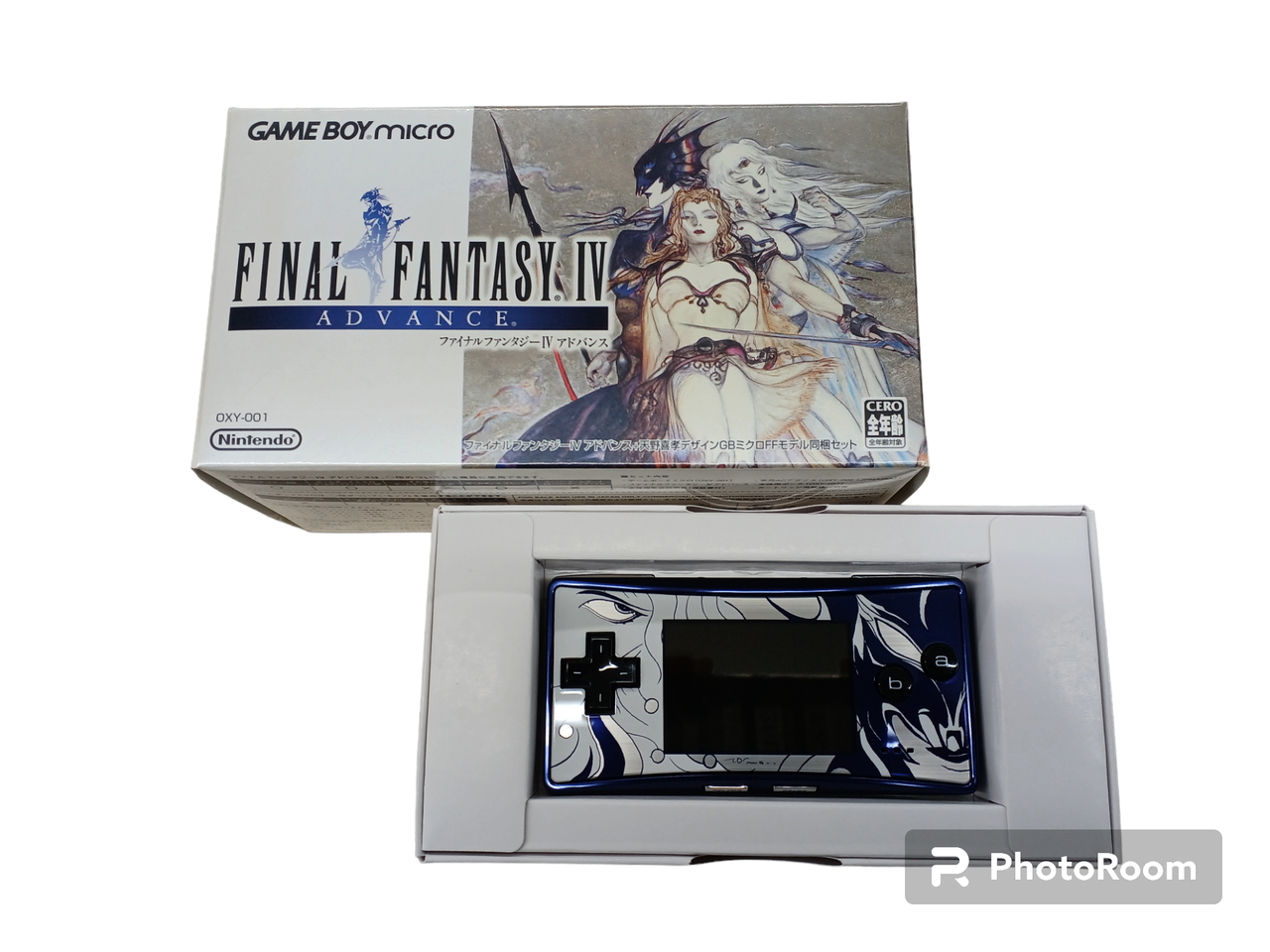 ニンテンドー ゲームボーイ ミクロ ファイナルファンタジー 天野喜孝 