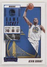 2018-19 Panini Contenders Game Ticket Red Kevin Durant #8 01ba
