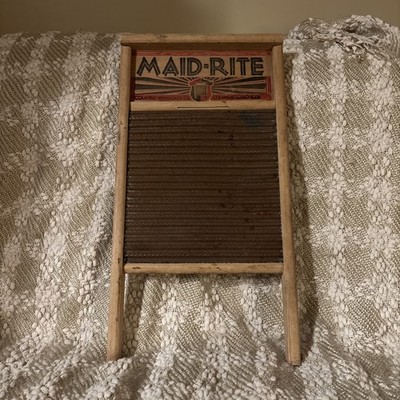 ウォッシュボード Maid-Rite Columbus Washboard Maid-Rite No 2072 Family Sized Wash Board Columbus Washboard | eBay