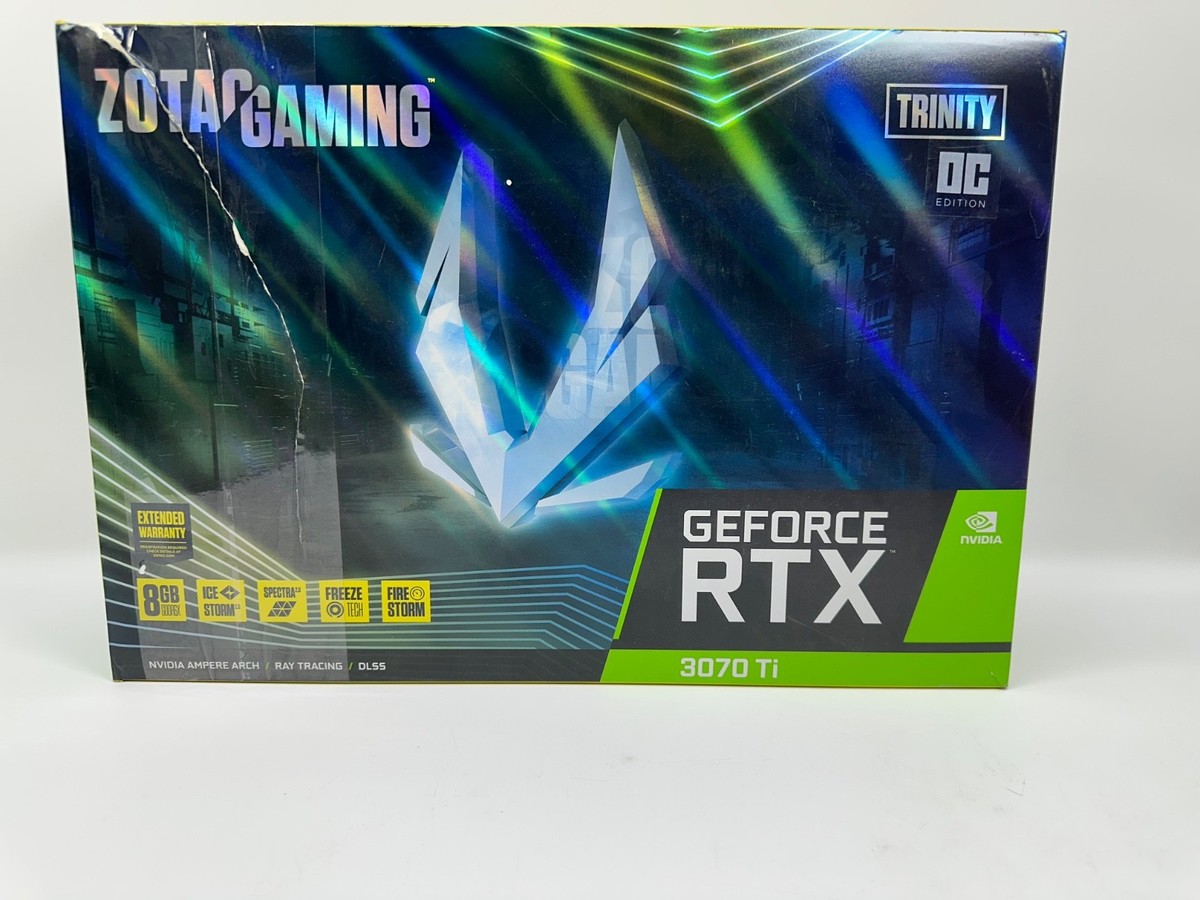 Zotac GeForce RTX 3070 Ti trinity OC 8GB GDDR6X Graphics Card 9288