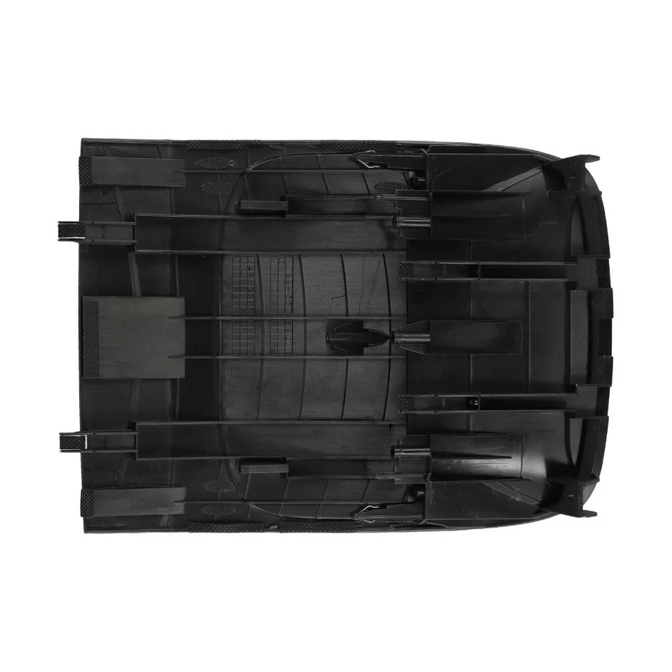 Marco de fascia central de reloj para tablero DASH negro para Kia Forte Koup 2009-2012 Foto 4 de 4