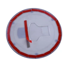 Black Fuel Tank Gas Door Cover Cap Fit for Toyota Tundra 2007-2021