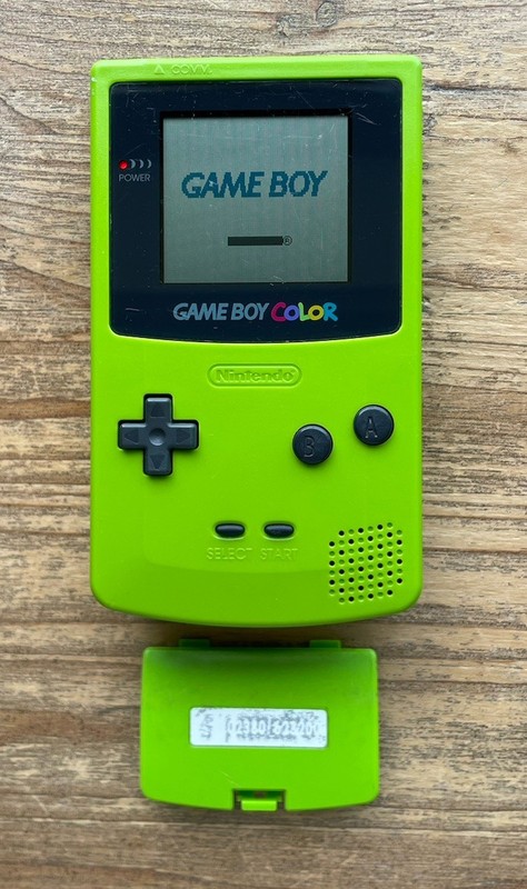 Green Nintendo Gameboy Color Console, GC!