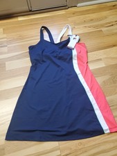 NWT Fila Heritage Dress Size Medium Tennis/Golf/Pickleball Navy Pink And White